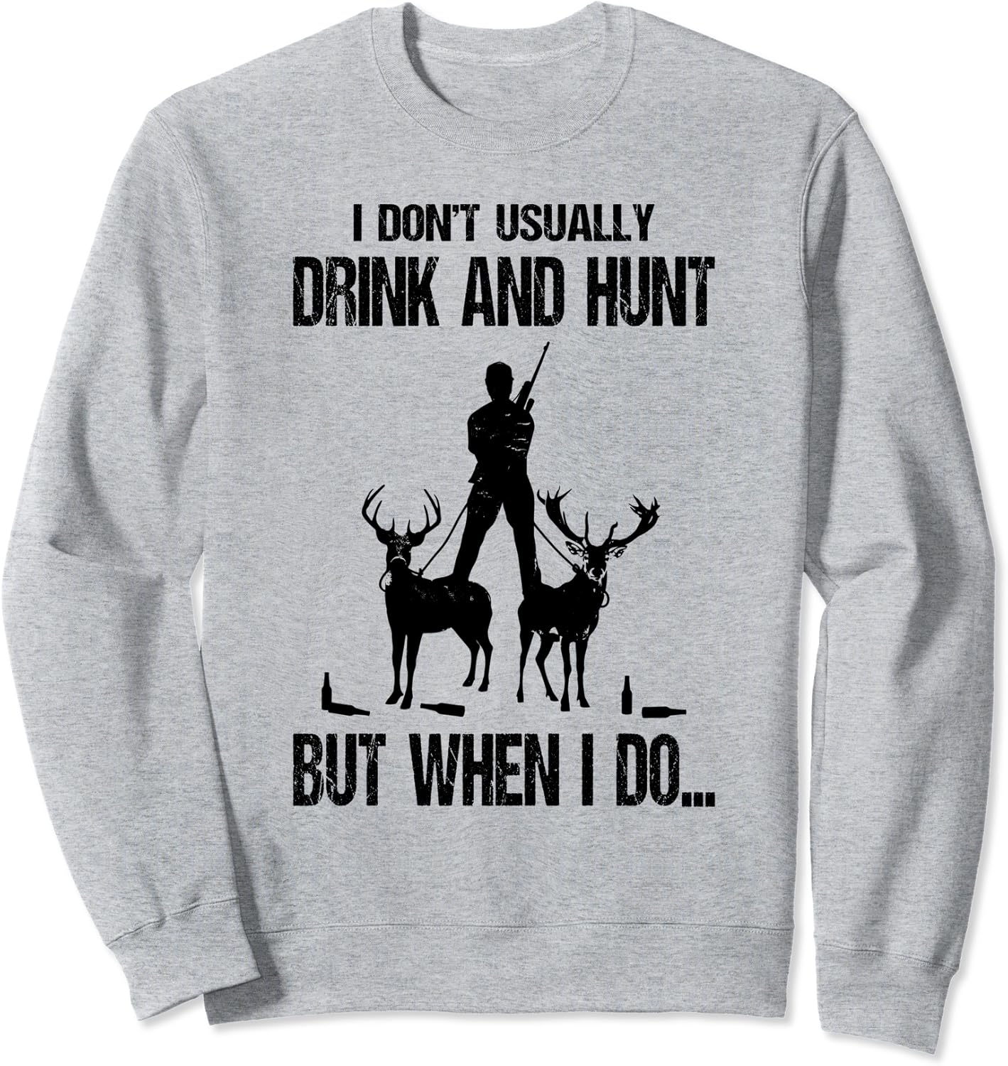 Funny Deer Hunting Sweatshirt Clothing, Shoes & Jewelry